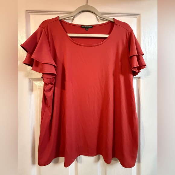Adrianna Papell Mauve  Top Size 1X - Picture 1 of 4
